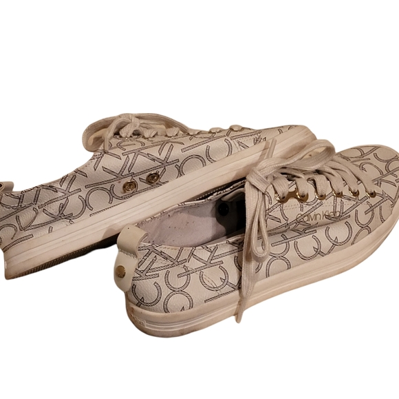 Calvin Klein Michaela 2 Sneakers WOMEN'S Logo Low Top Shoes - Picture 2 of 8